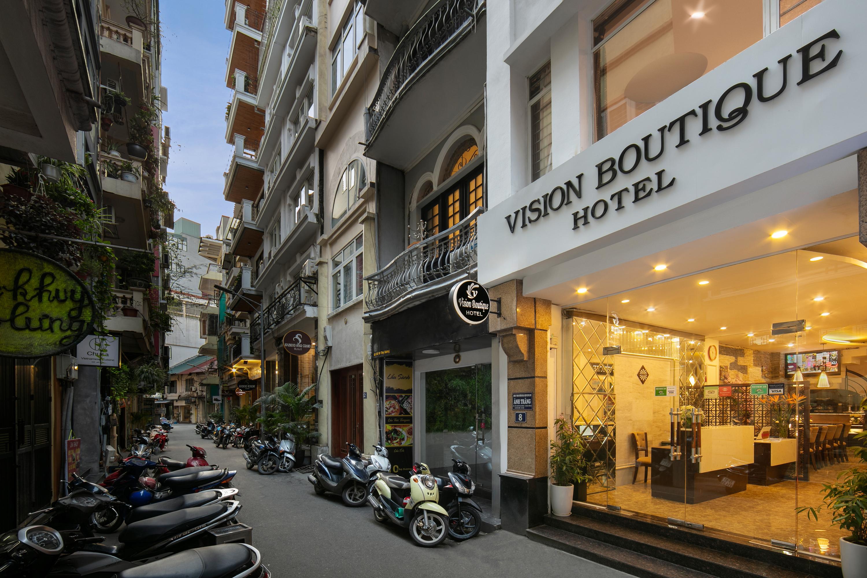 Hanoi Vision Boutique Hotel Exterior foto